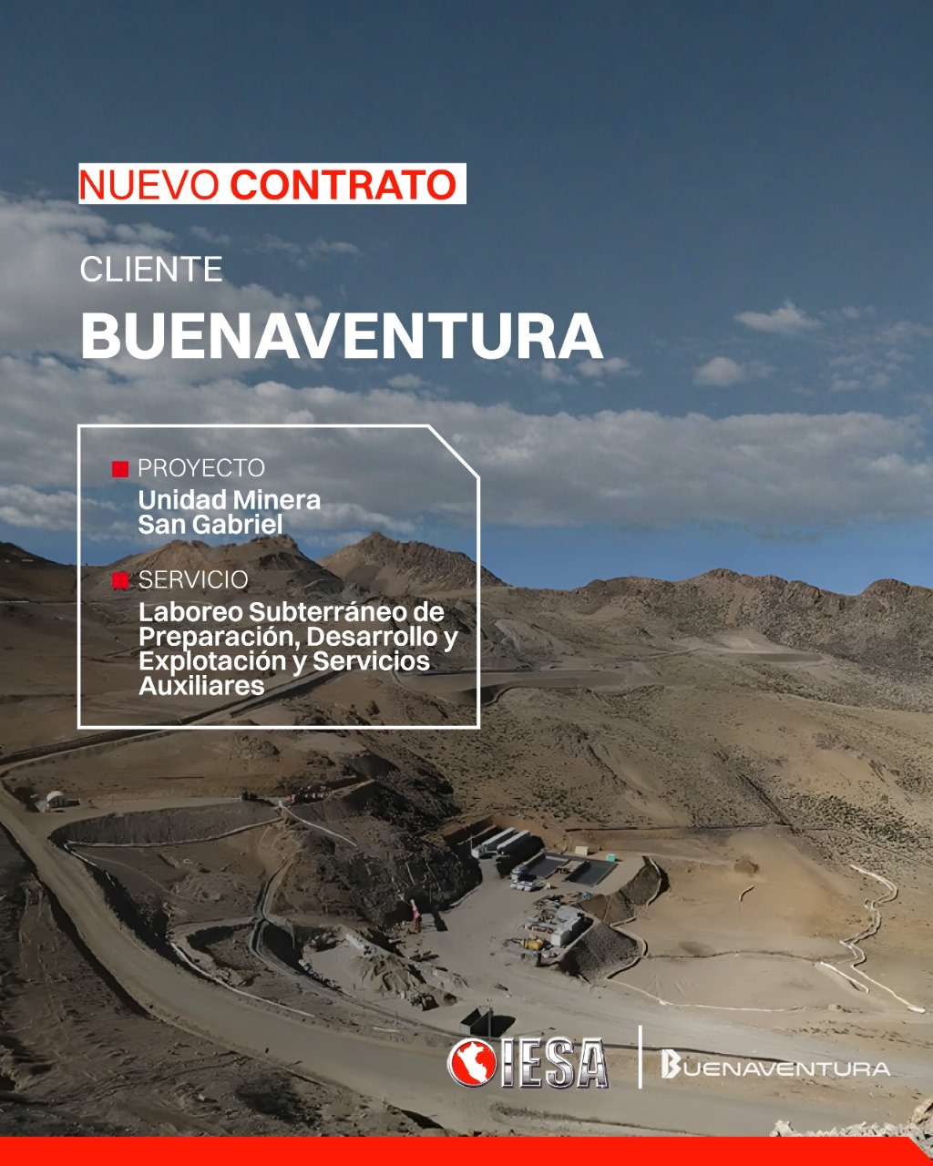 Nuevo contrato cliente – Buenaventura